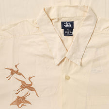Vintage Stussy Crane Shirt XLarge 