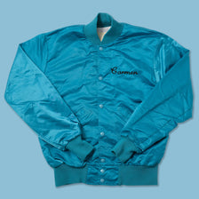Vintage Satin College Jacket Medium 