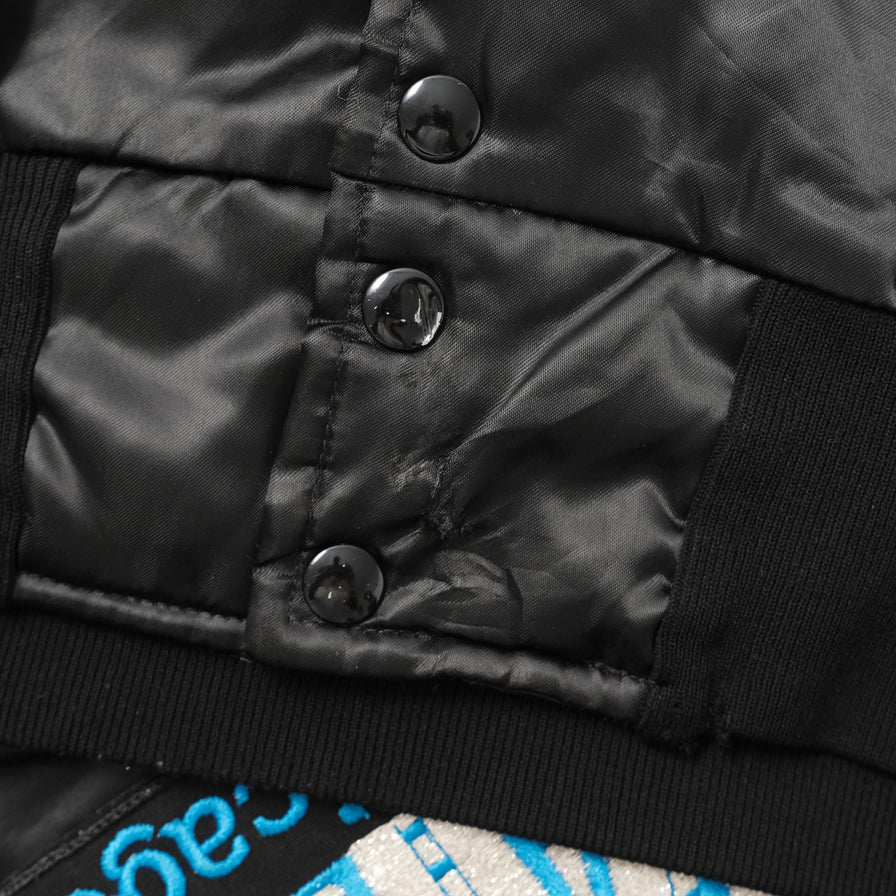 Vintage Satin College Jacket Large 