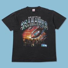 Vintage Seattle Seahawks T-Shirt Medium 