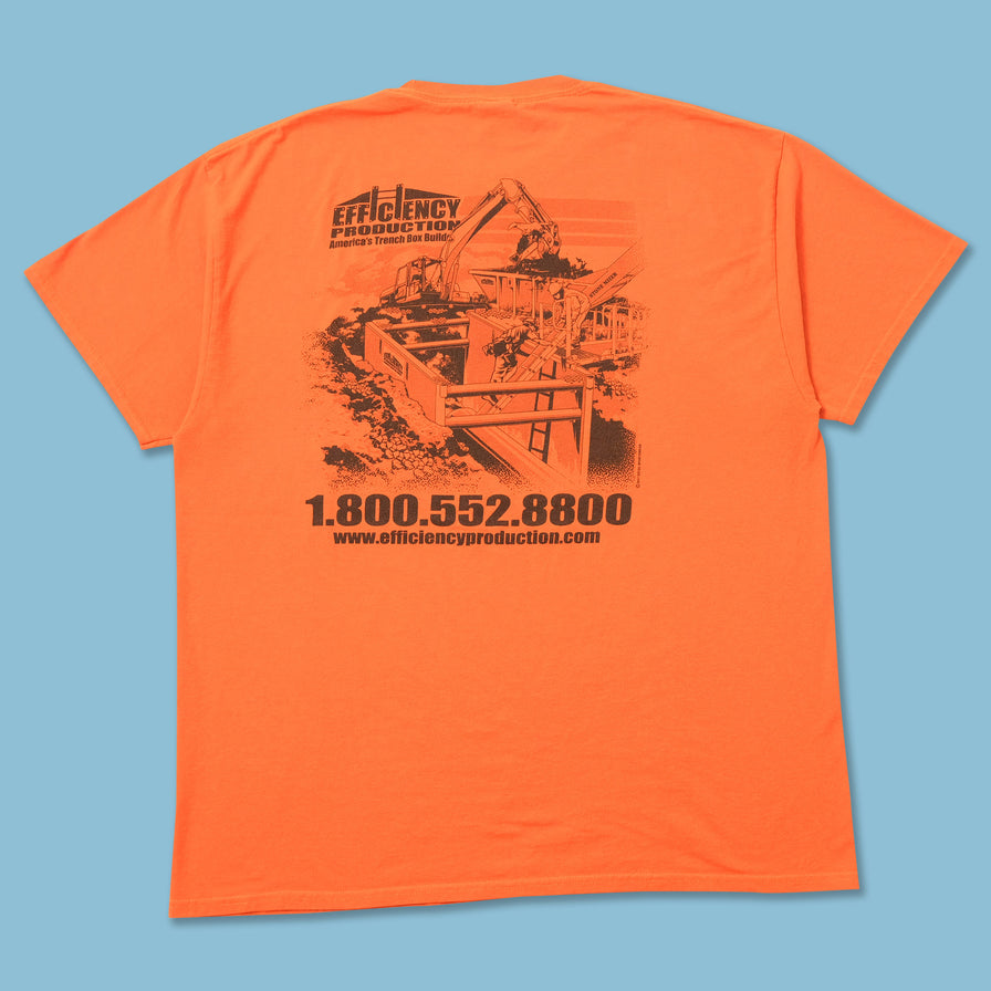 Vintage Effiency Production T-Shirt XLarge 