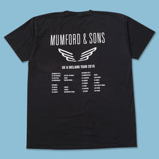 Mumford & Sons Tour T-Shirt Large 