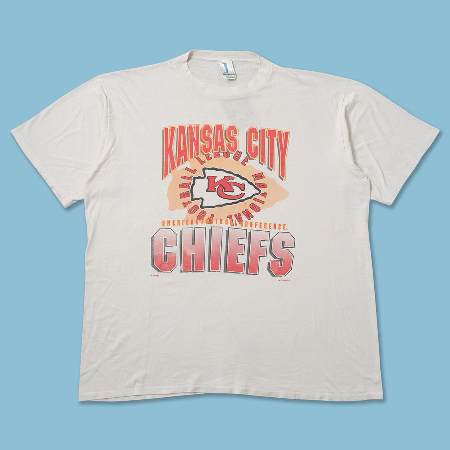 Vintage 1992 Kansas Chiefs T-Shirt 3XLarge 