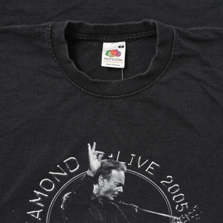 Vintage 2005 Neil Diamond T-Shirt Small 