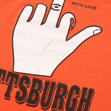 Vintage F*ck Pittsburgh T-SHirt XLarge 