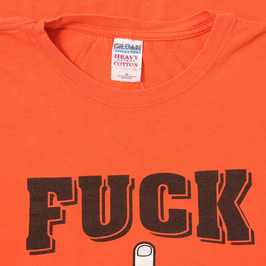 Vintage F*ck Pittsburgh T-SHirt XLarge 