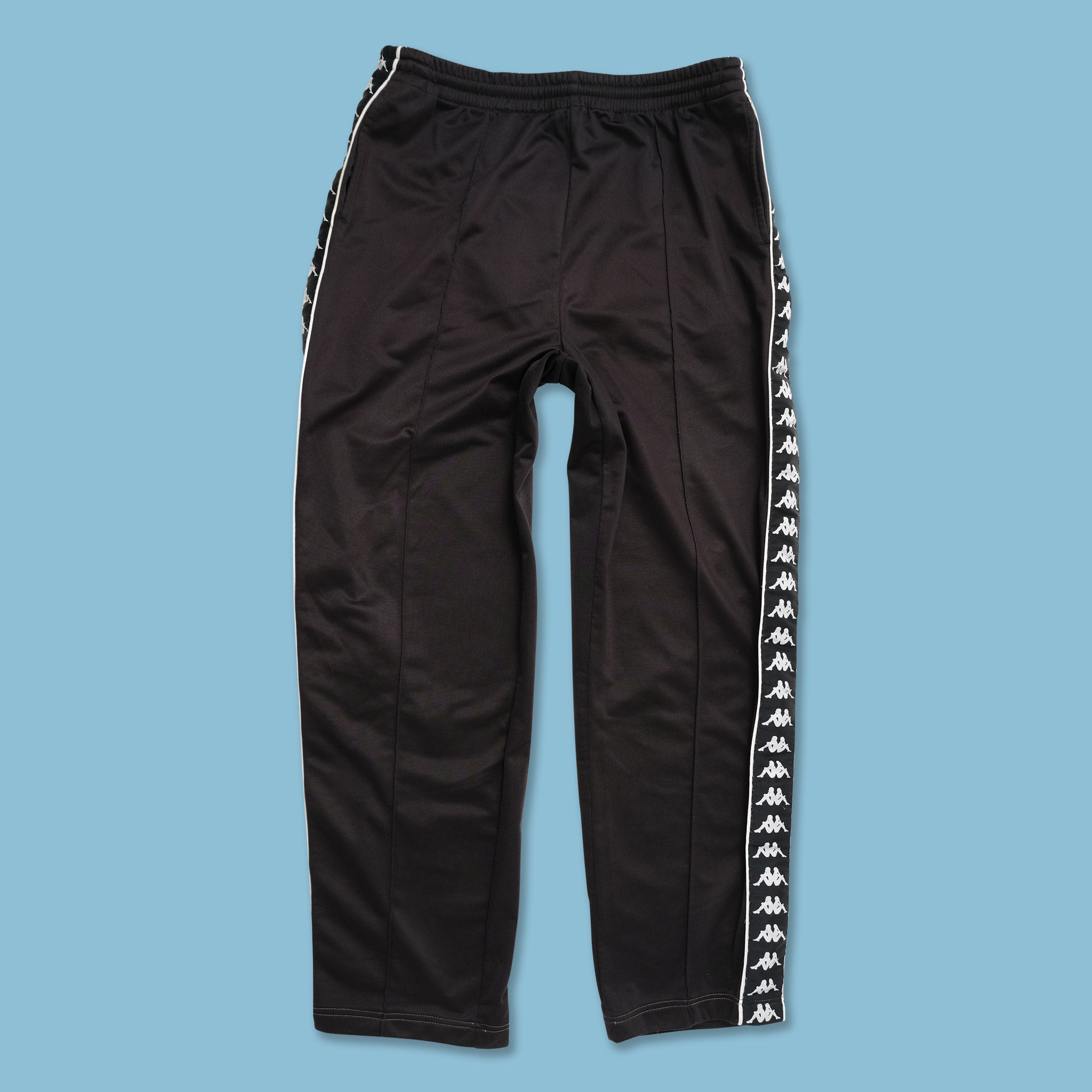 All black kappa pants online