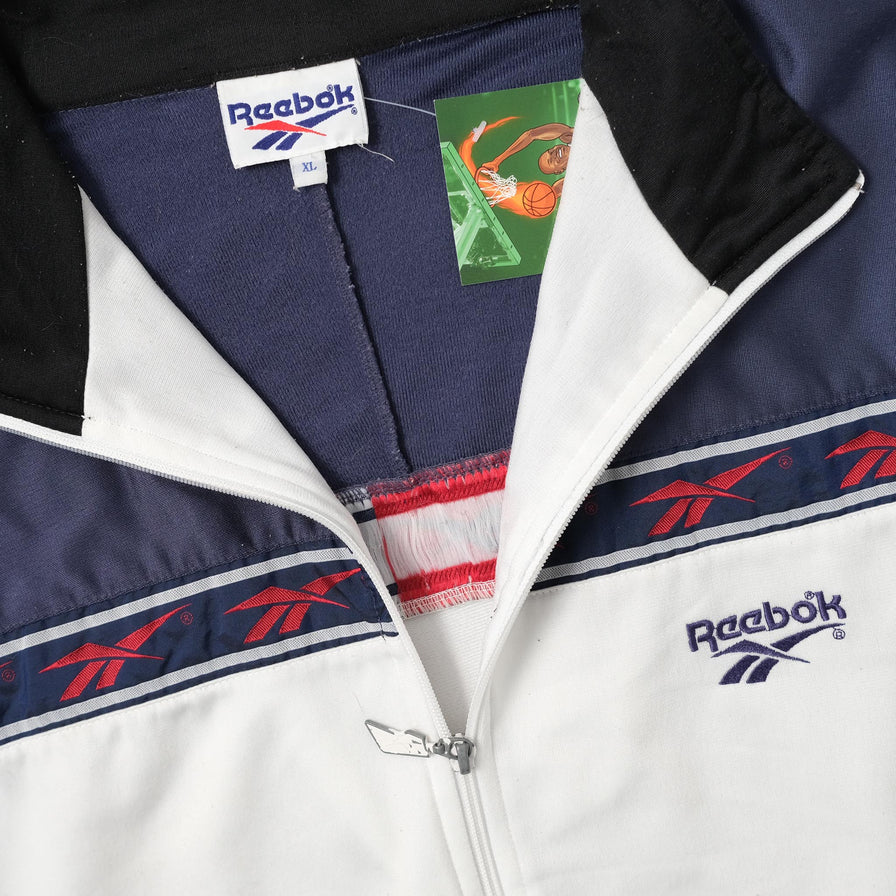 Vintage Reebok Track Jacket XLarge 