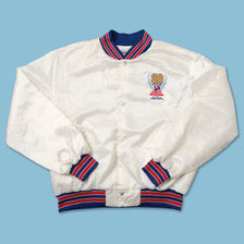 Vintage NSRA Satin College Jacket Large 