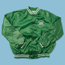 Vintage Satin College Jacket Large 