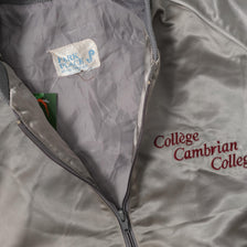 Vintage Satin College Jacket Medium 