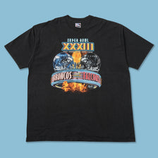 Vintage 1999 Super Bowl T-Shirt XXLarge 