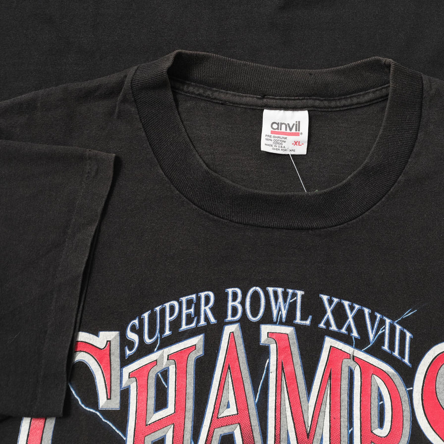 Vintage 1993 Dallas Cowboys T-Shirt XLarge 