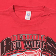 Vintage Detroit Red Wings T-Shirt Large 