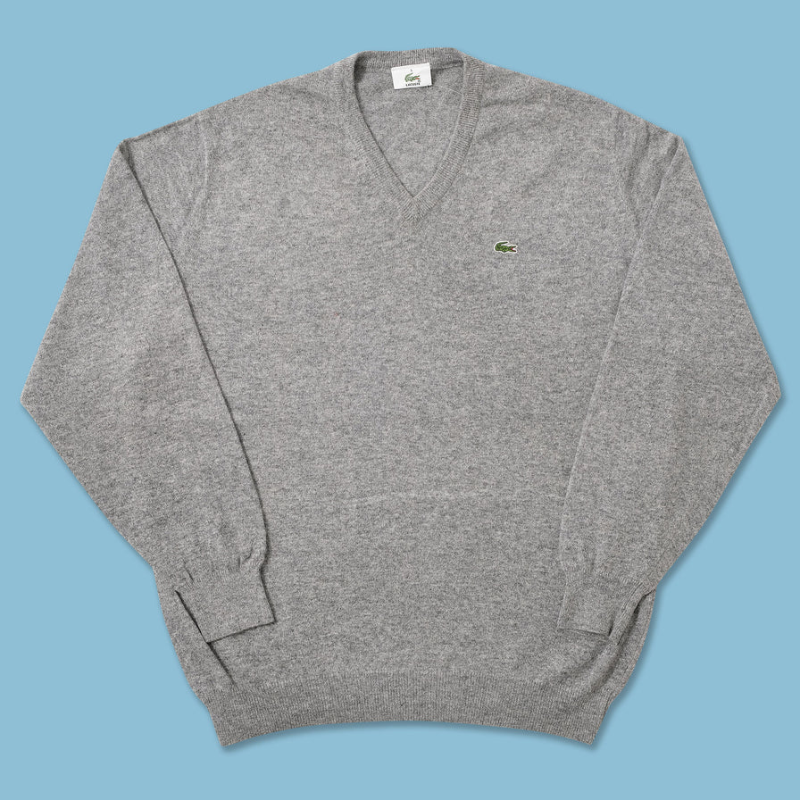 Vintage Lacoste Knit Sweater Medium 