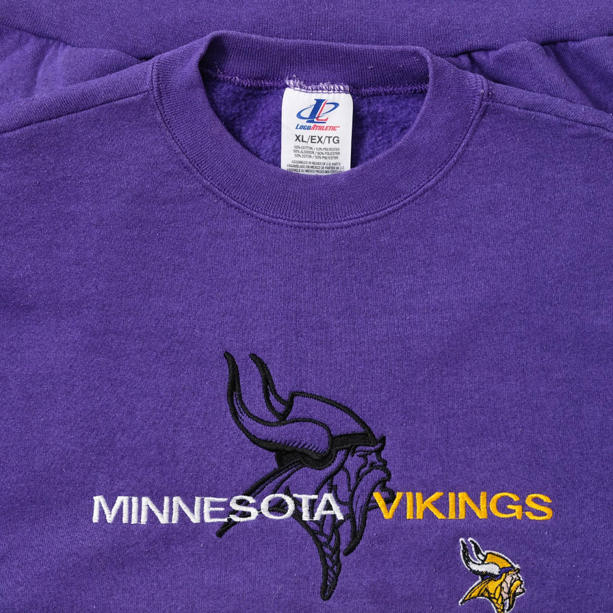 Vintage Minnesota Vikings Sweater XLarge 