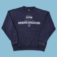 Vintage Seattle Seahawks Swetaer Large 