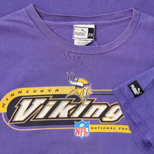 Vintage Puma Minnesota Vikings T-Shirt 3XLarge 