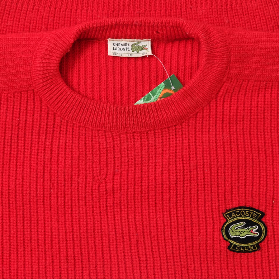 Vintage Lacoste Knit Sweater Large 