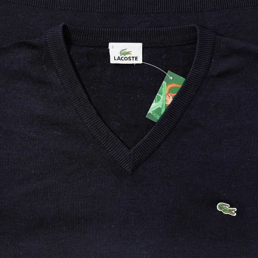 Vintage Lacoste Knit Sweater XLarge 