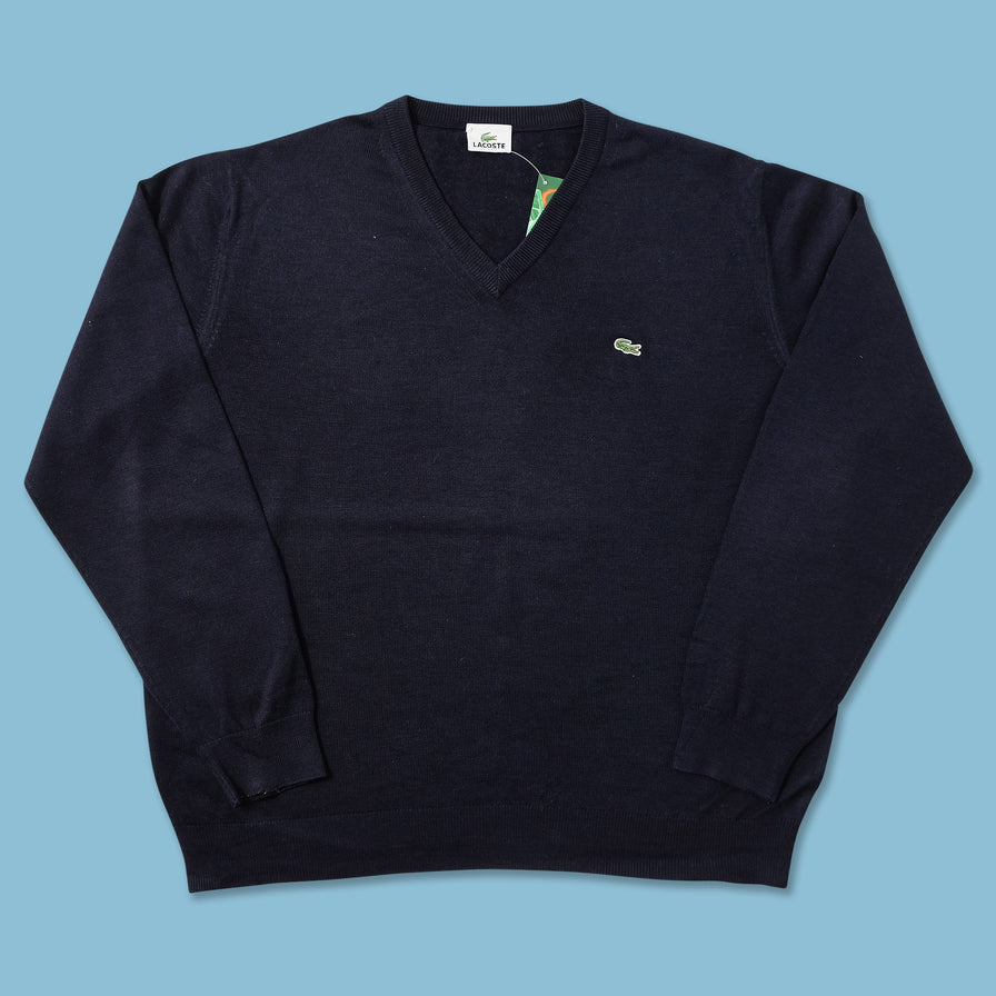 Vintage Lacoste Knit Sweater XLarge 