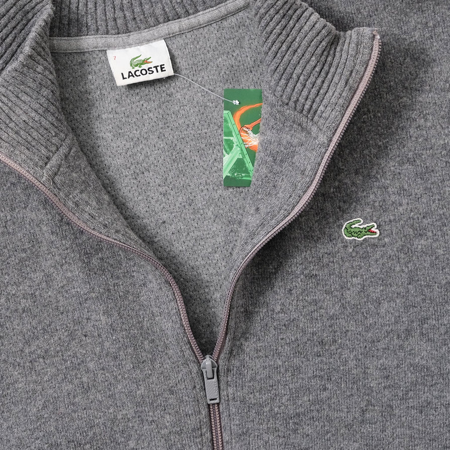 Vintage Lacoste Knit Jacket Large 