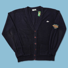 Vintage Lacoste Knit Cardigan Medium 
