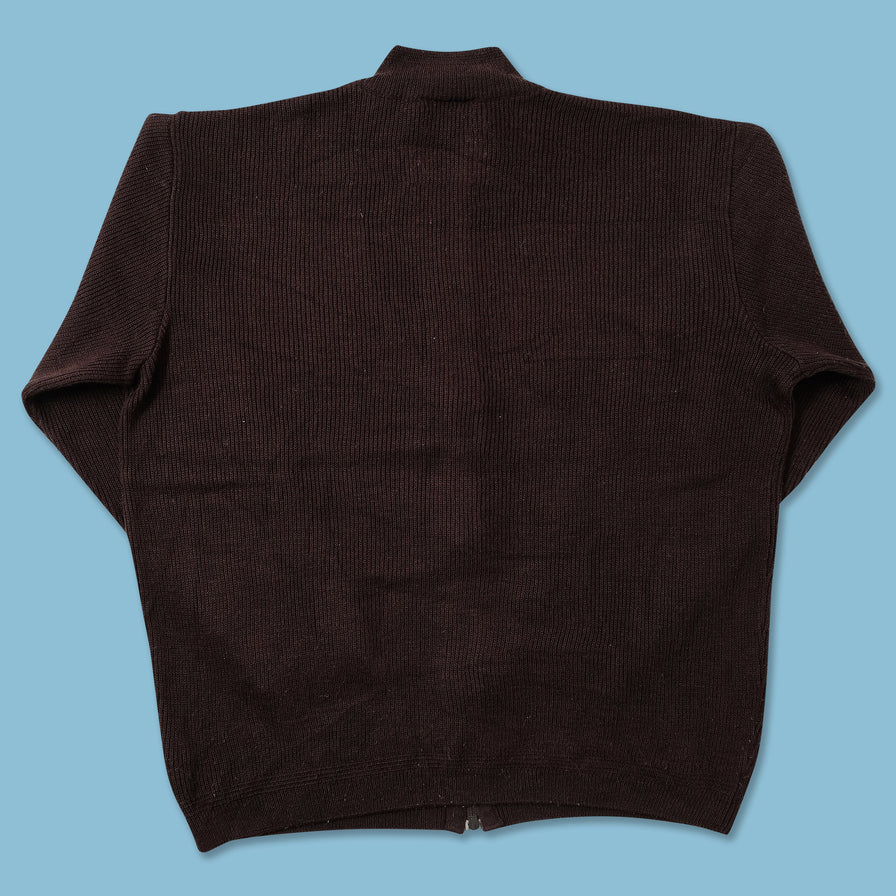 Vintage Lacoste Knit Jacket Large 