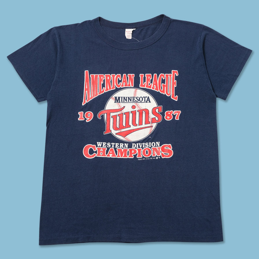 Vintage 1987 Minnesota Twins T-Shirt Medium 