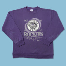 Vintage 1993 Colorado Rockies Sweater Medium 