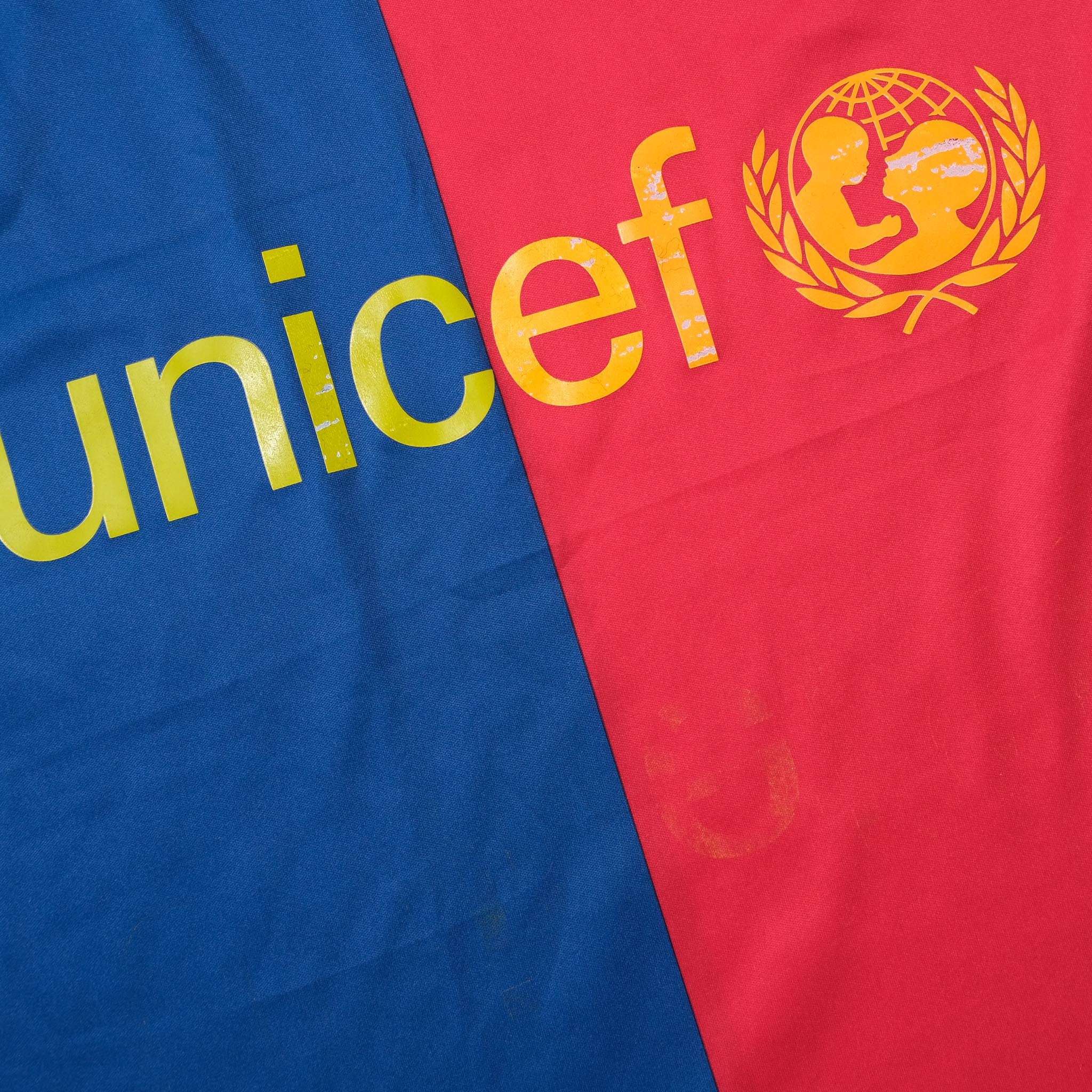 【未使用品・タグ付き】FC Barcelona 長袖 UNICEF NIKE FCバルセロナ 06/07 ユニフォーム ホーム 長袖 unicef