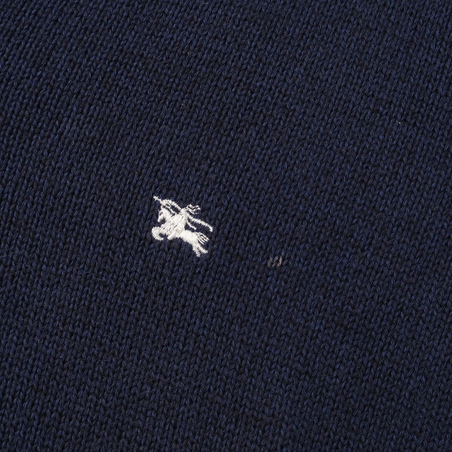 Vintage Burberry Knit Sweater XLarge 