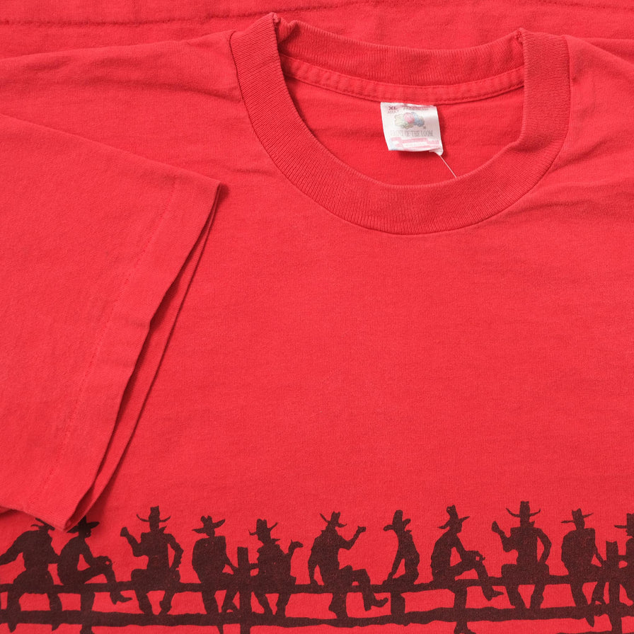 Vintage 1990 Cowboys T-Shirt Large 