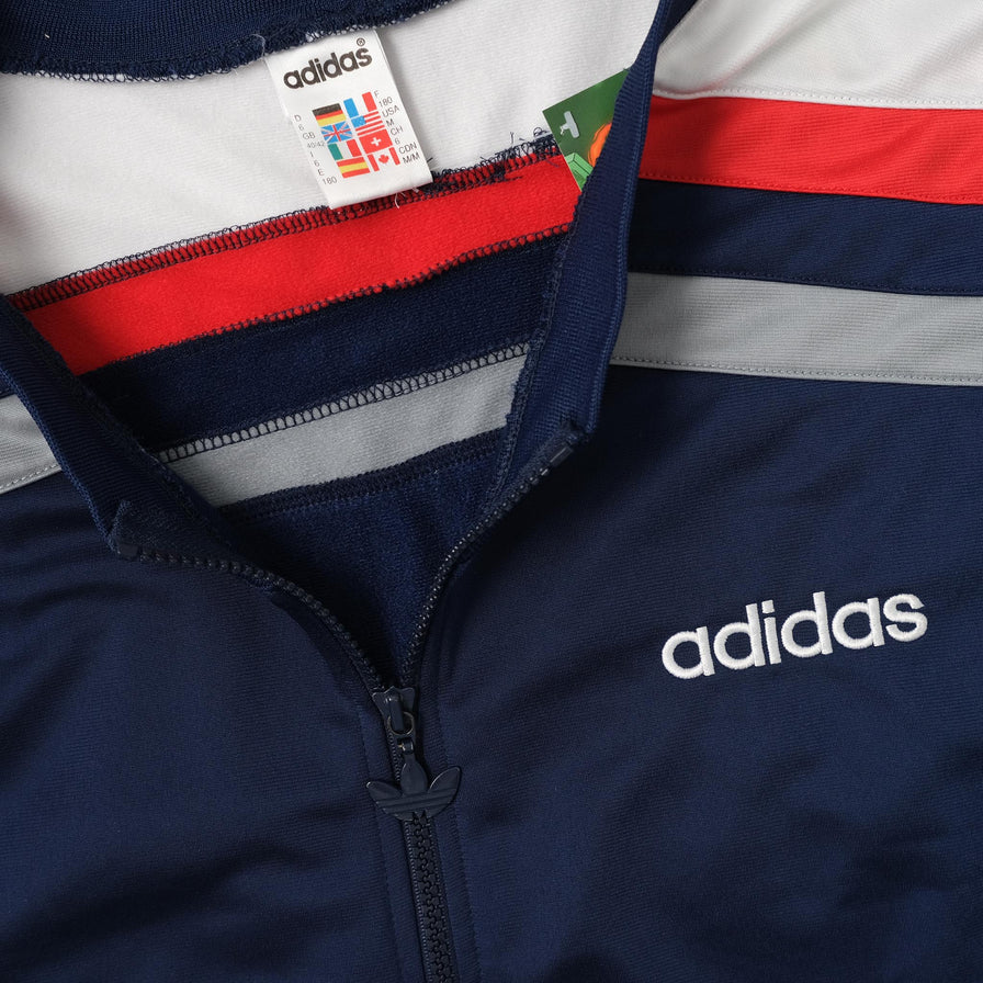 Vintage adidas Full Zip Track Top Medium 