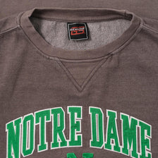 Vintage Notre Dame Sweater Medium 