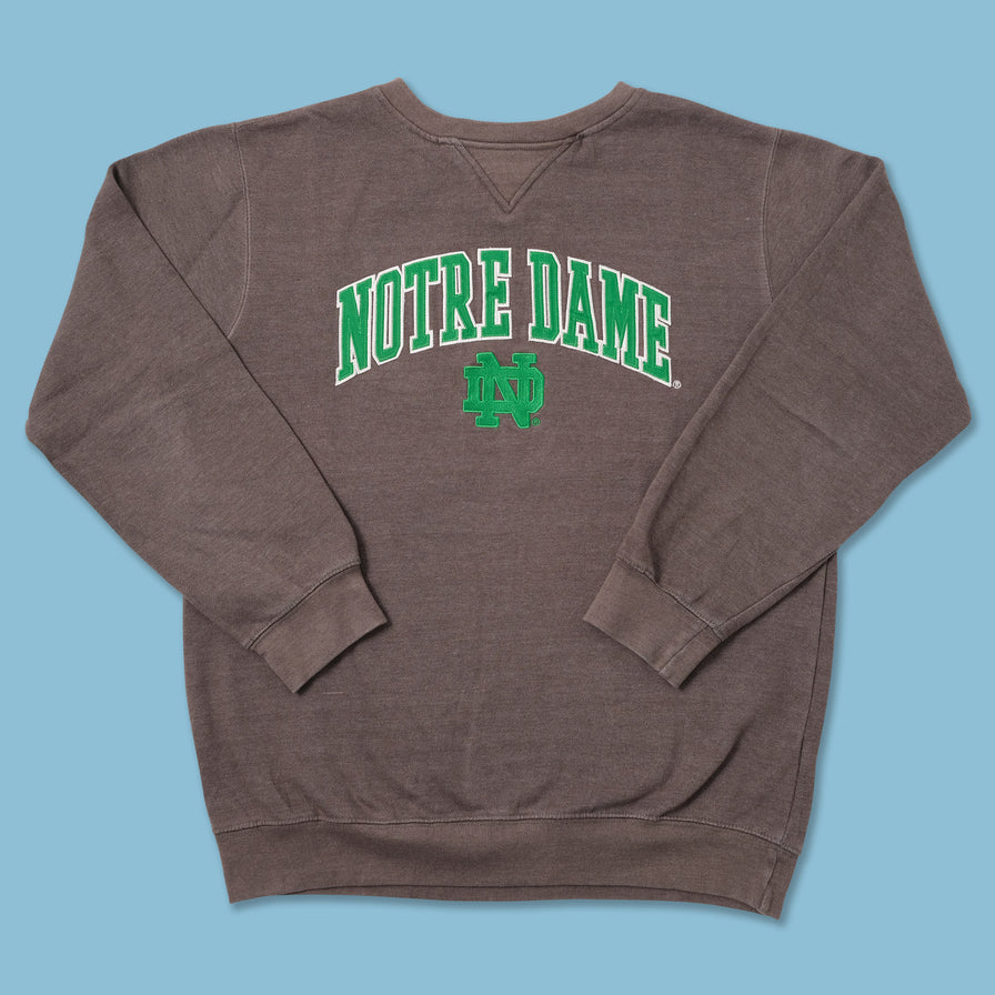 Vintage Notre Dame Sweater Medium 