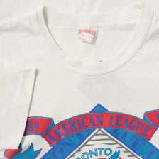 Vintage 1989 Toronto Blue Jays T-Shirt Small 