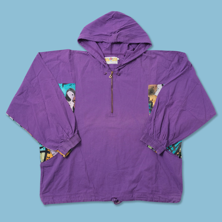 Vintage Pattern Windbreaker Large 