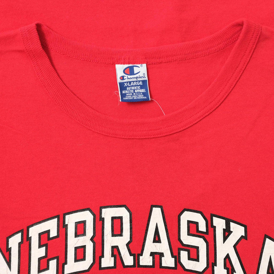 Vintage Nebraska Huskers T-Shirt XLarge 