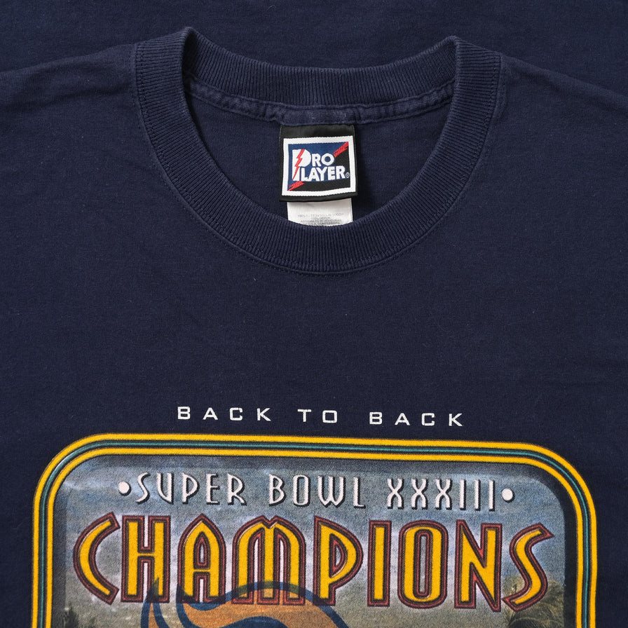 Vintage 1999 Super Bowl T-Shirt Large 