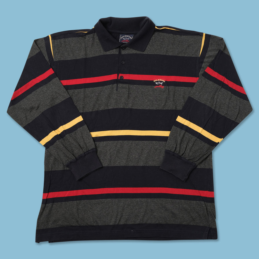 Vintage Paul Shark Long Polo Large 