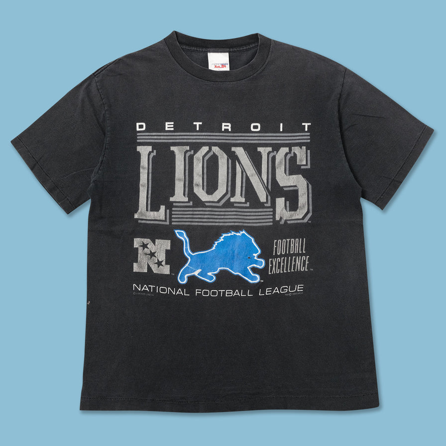 Vintage 1993 Detroit Lions T-Shirt Large 