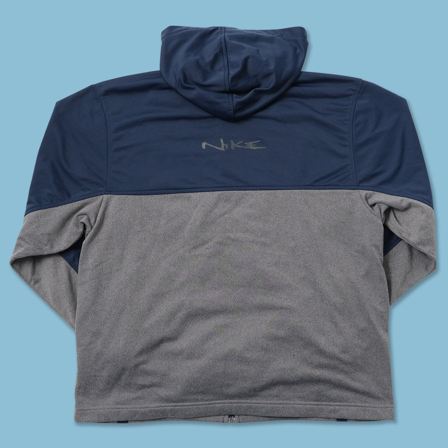 Vintage Nike Hooded Track Jacket Medium 