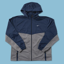 Vintage Nike Hooded Track Jacket Medium 