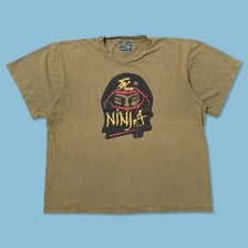 Vintage Ninja T-Shirt Medium 