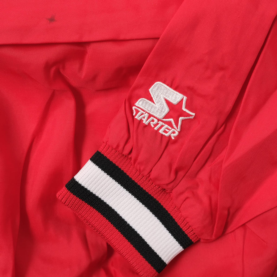 Vintage Starter Nebraska Huskers Windbreaker Large 