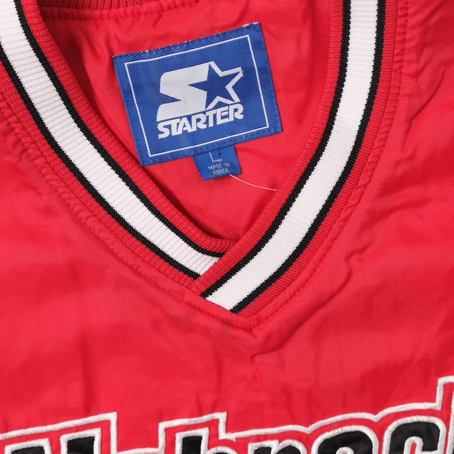 Vintage Starter Nebraska Huskers Windbreaker Large 