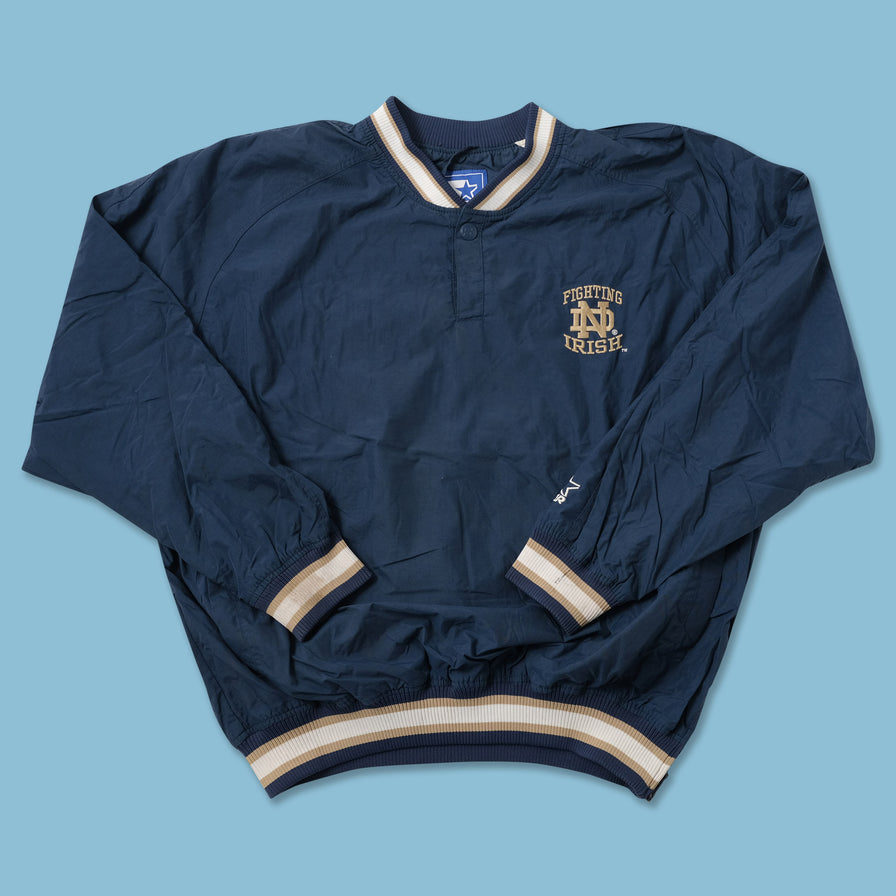 Vintage Starter Notre Dame Windbreaker Large 