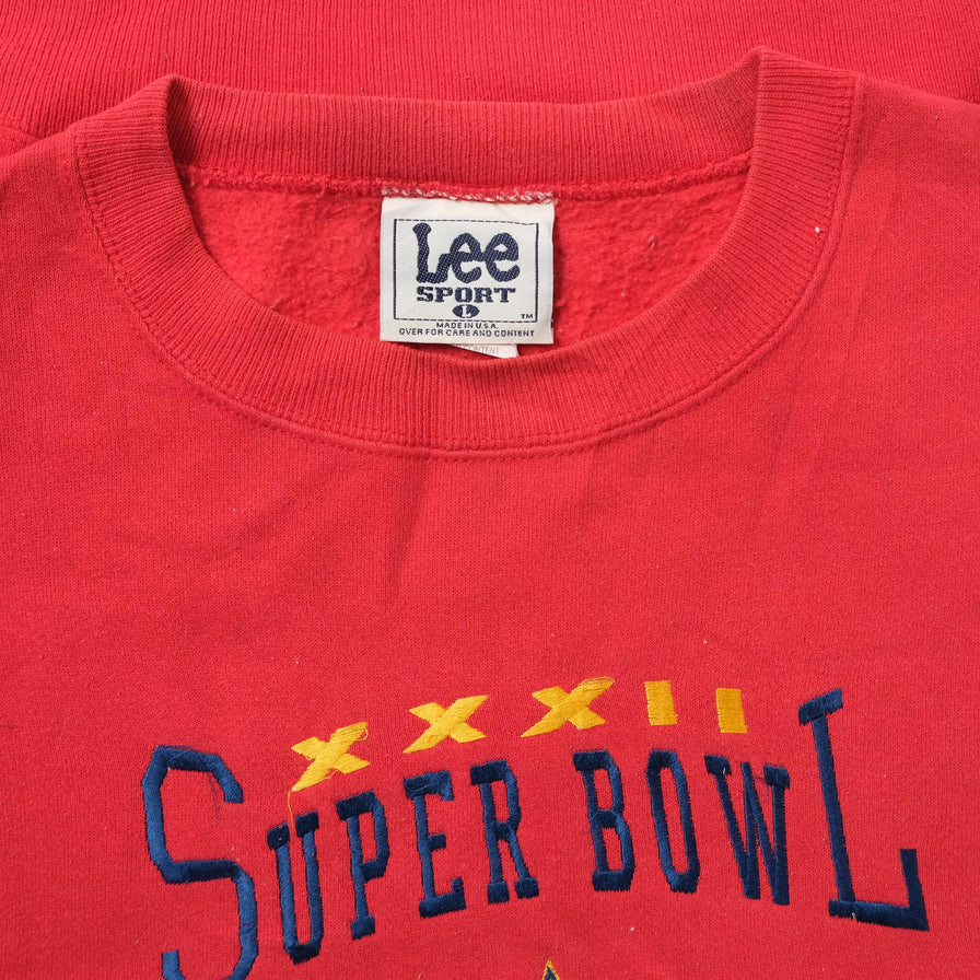 Vintage 1998 Super Bowl Sweater Large 