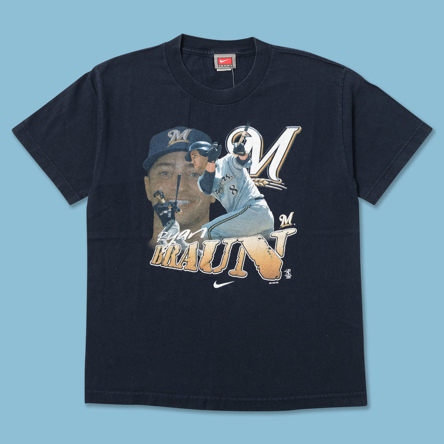Vintage Nike Ryan Braun T-Shirt Xsmall 